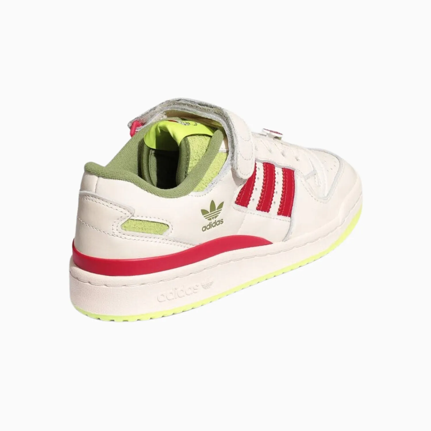 Kid's The Grinch X adidas Forum Low "Green" Grade School