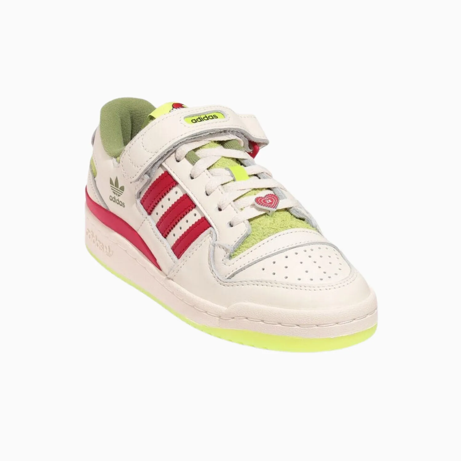 Kid's The Grinch X adidas Forum Low "Green" Grade School