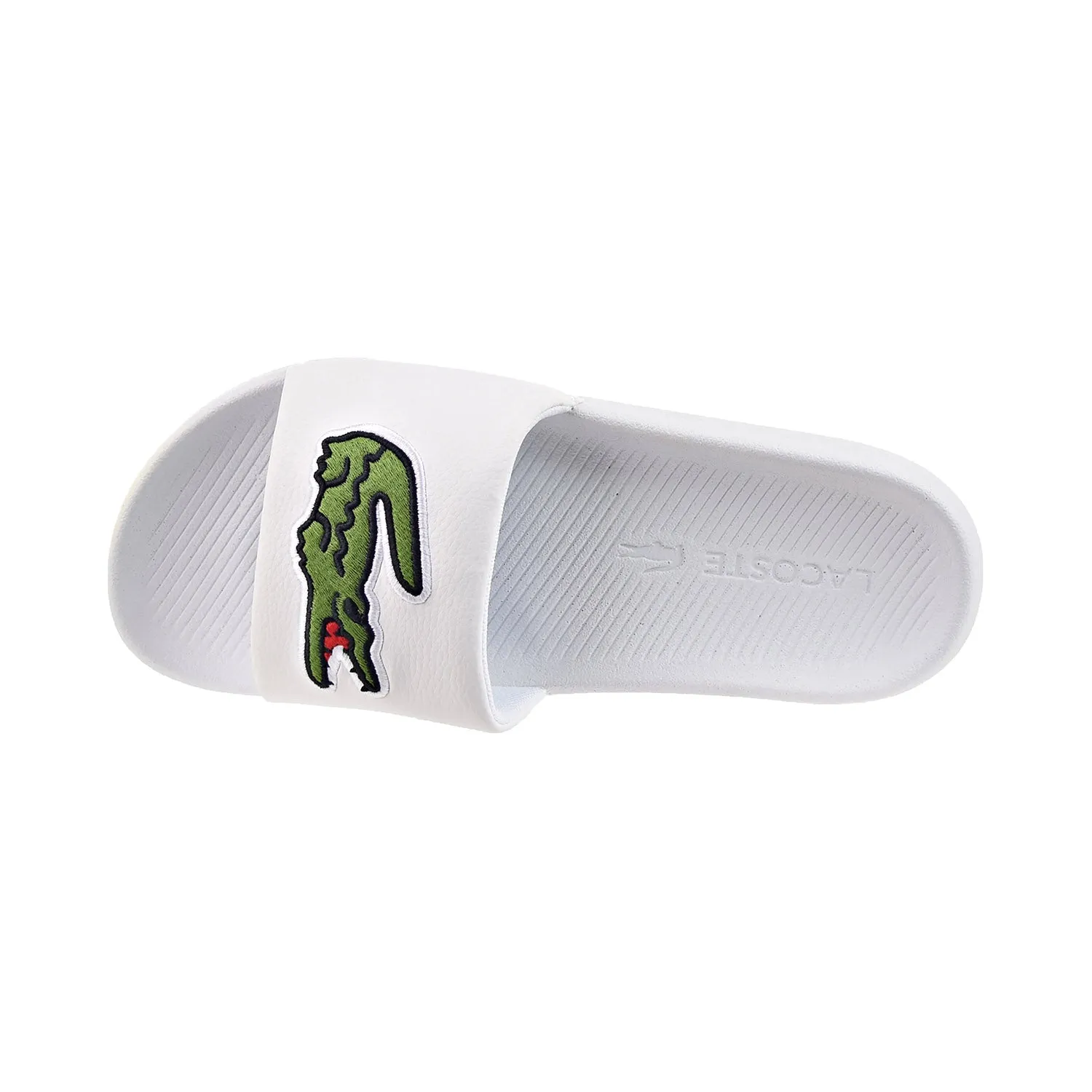 Lacoste Croco 319 4 US CMA Synthetic Men's Slides White/Green