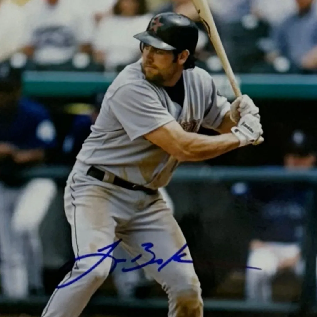 Lance Berkman Hand Signed & Framed Houston Astros 8x10 Baseball Photo