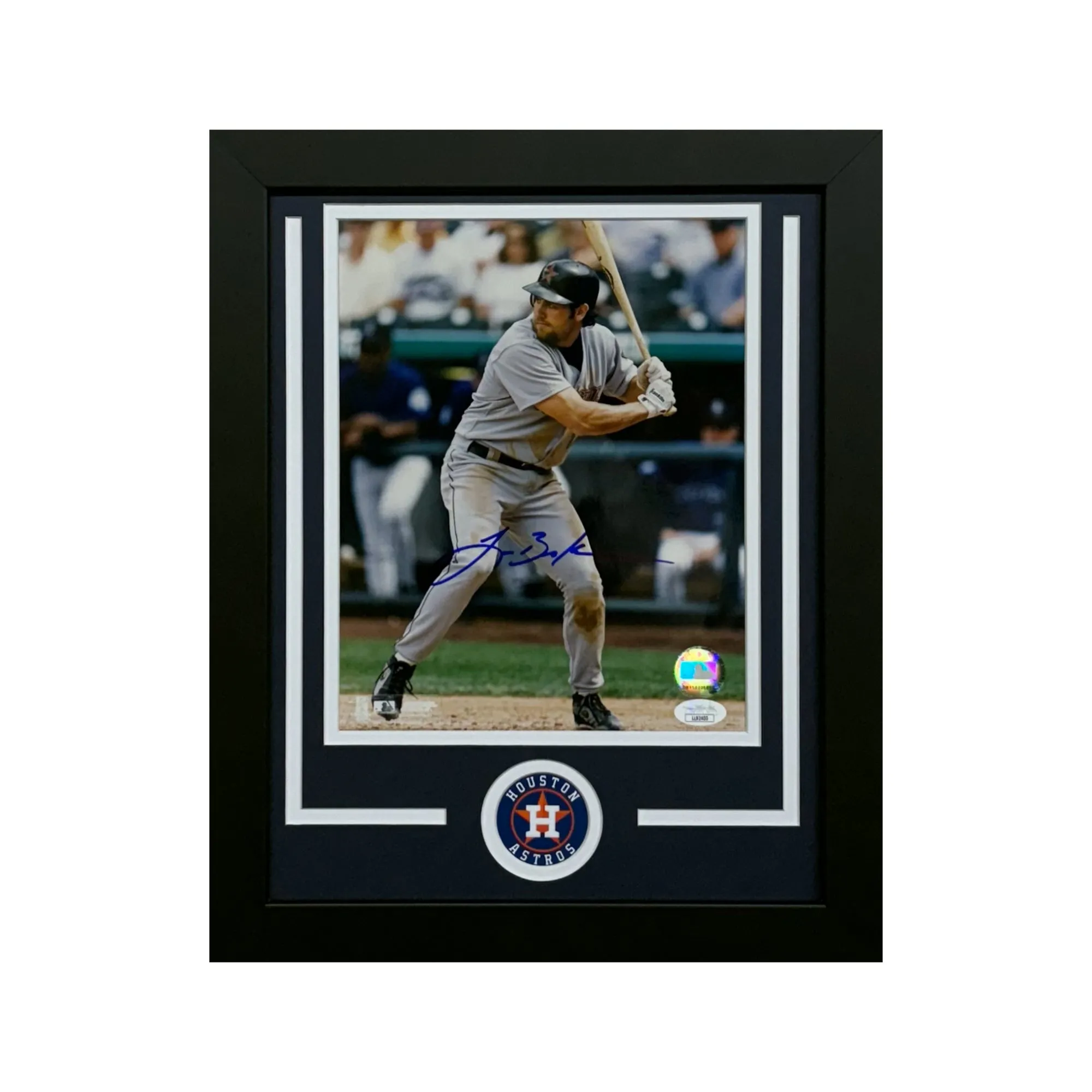 Lance Berkman Hand Signed & Framed Houston Astros 8x10 Baseball Photo