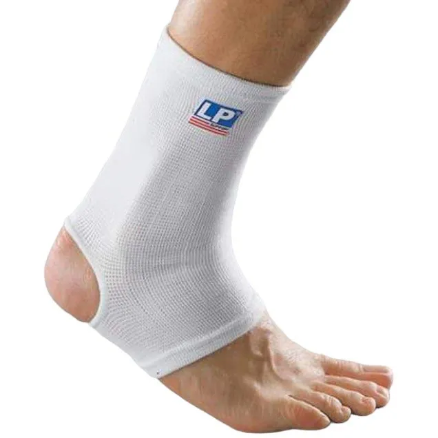 LP Elasticated Ankle Support White