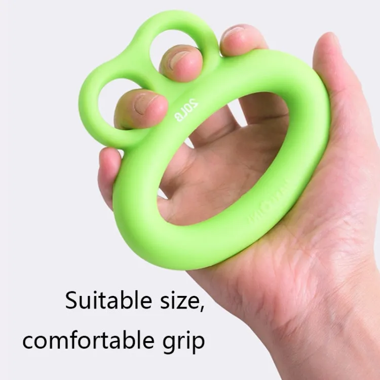 MAXSOINS MXO-DOUBLE-001 Frog Shape Finger Grip Training Device Finger Grip Ring, Specification: 40LB (Bearded Grass Green)