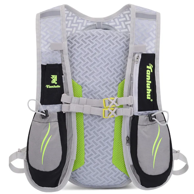 Men Women Running Marathon Hydration Nylon Backpack