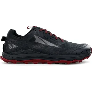 Men's Altra Lone Peak 6, Black/Gray, 9.5 2E Wide