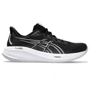 Men's Asics Gel-Cumulus 26, Black/Concrete, 9.5 2E Wide