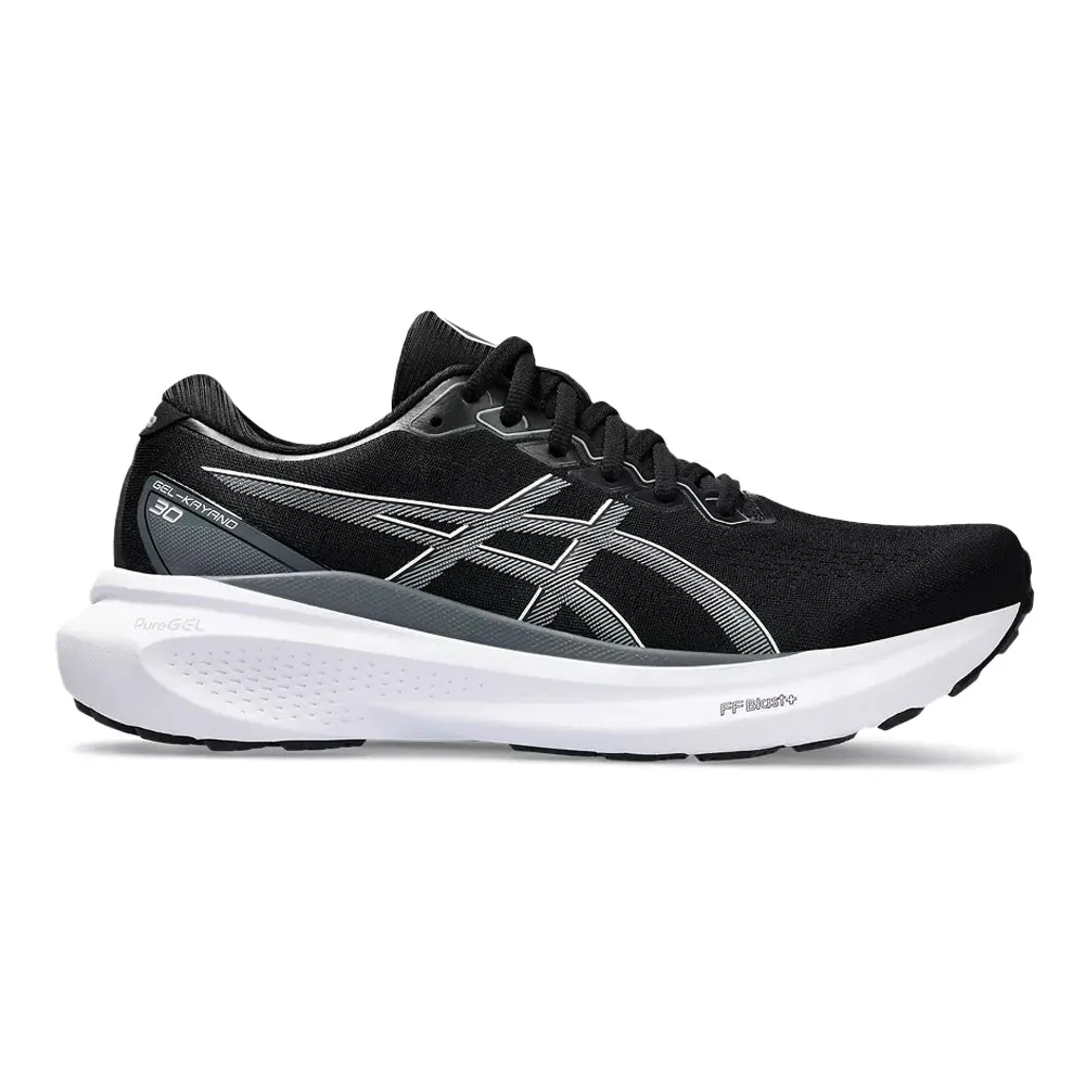 Men's Asics Gel-Kayano 30, Black/Sheet Rock, 10 2E Wide