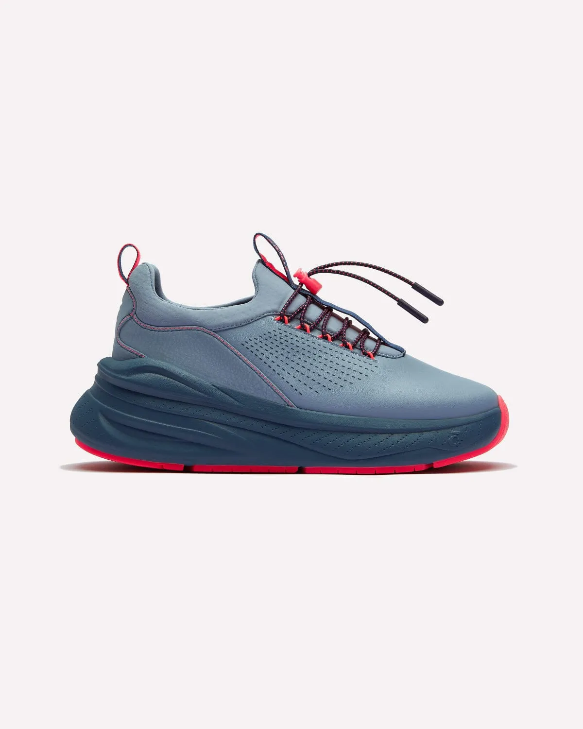 Men's Forte - Steel Blue / Electric Red