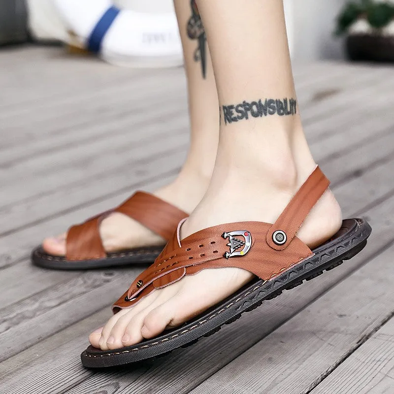 Men's Summer Large-size Comfortable Slip-on Sandals