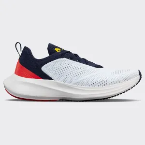 Men's TechLoom Dream White / Navy / Red