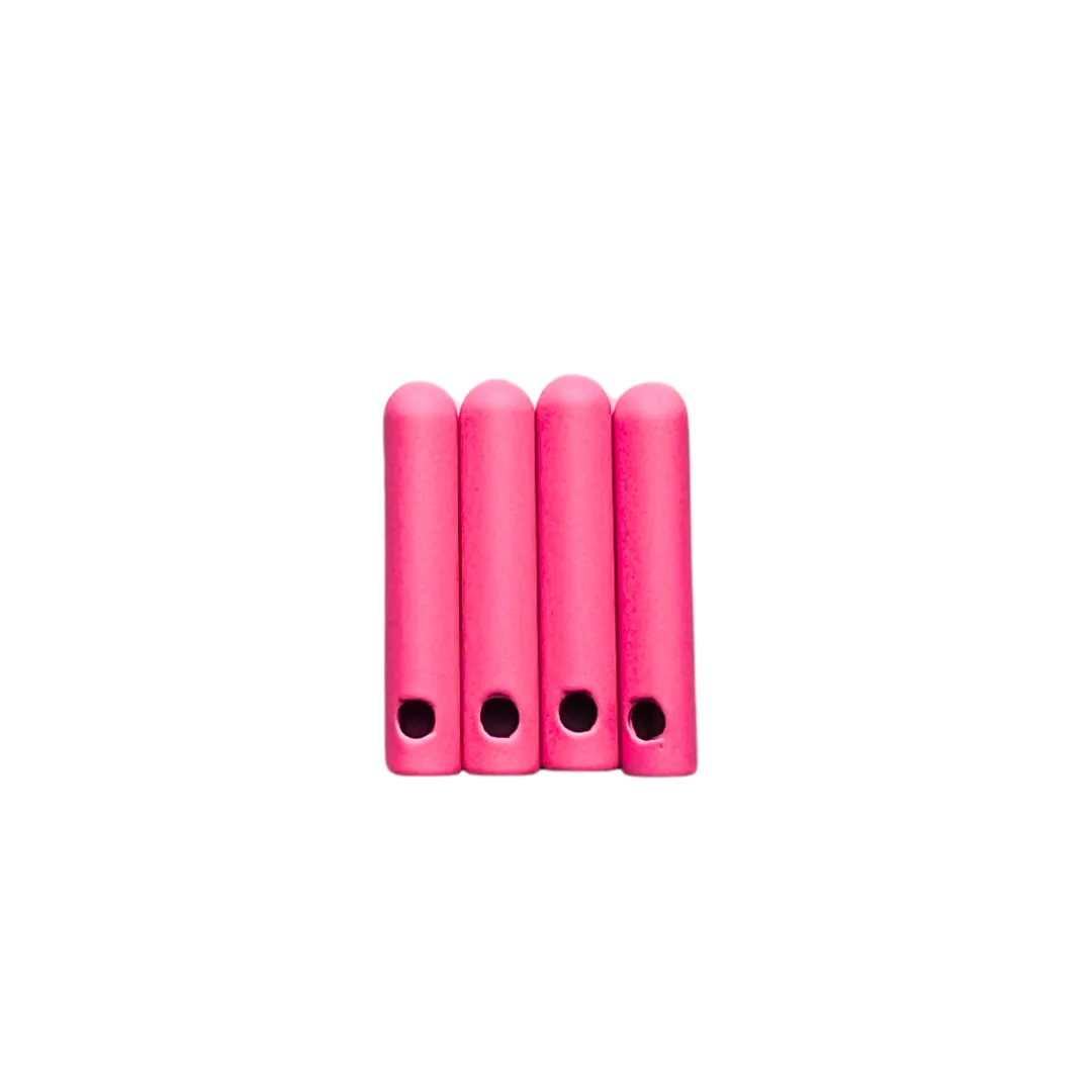 Metal Aglets Removable Tips - Pink