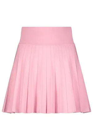 Minnie Rose Pleated Knit Skort - Pink