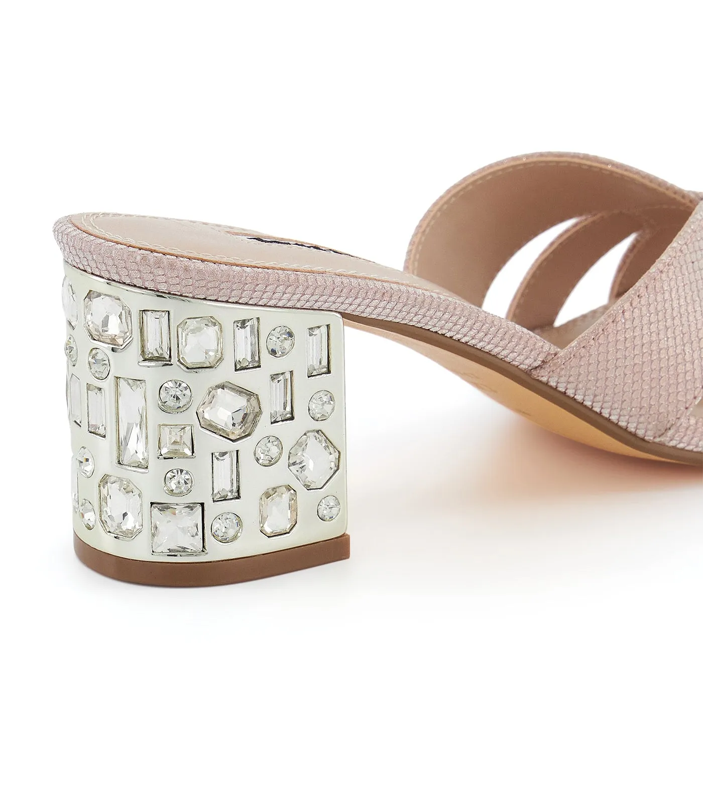 Mirrors Sandals Rose Gold