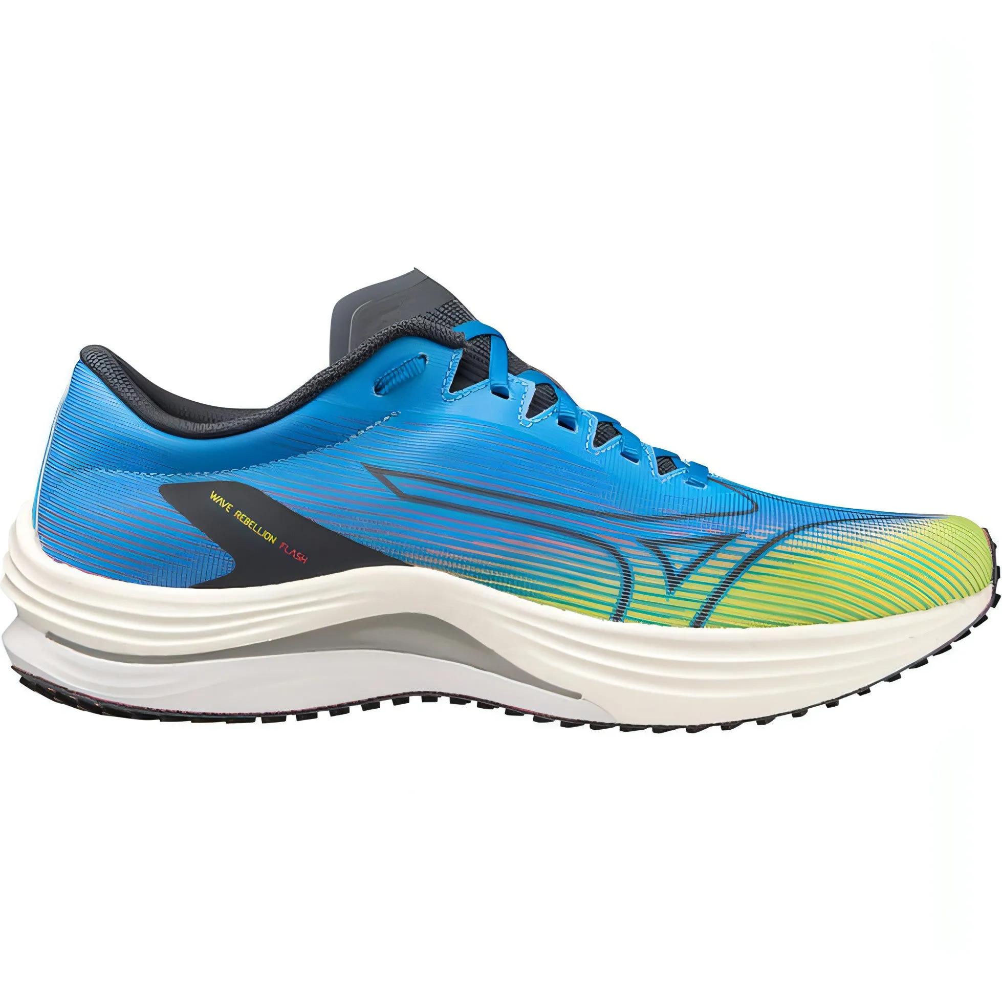 Mizuno Wave Rebellion Flash Mens Running Shoes - Yellow