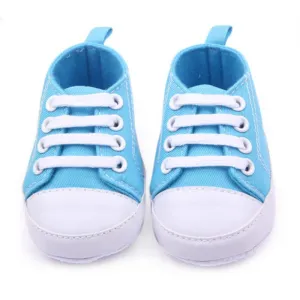 New Soft Infant Newborn Baby Boy Girl Kid Soft Sole Shoes Sneaker Newborn 0-12Months