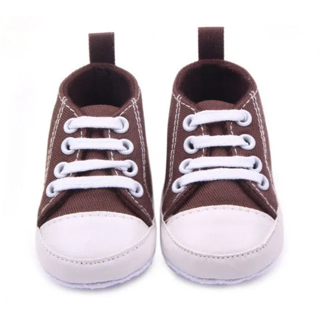 New Soft Infant Newborn Baby Boy Girl Kid Soft Sole Shoes Sneaker Newborn 0-12Months