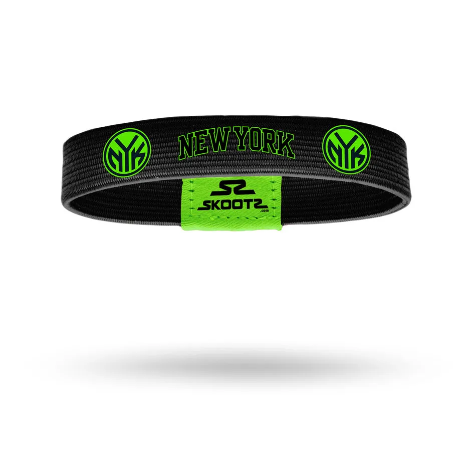 New York Knicks Neon Black NBA Wristbands