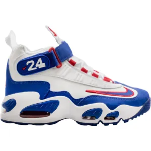 Nike Kid's Air Griffey Max 1 Shoes - White / Gym Red / Old Royal