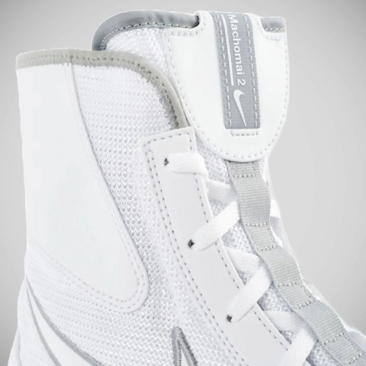 Nike Machomai 2 Boxing Boots White/Grey