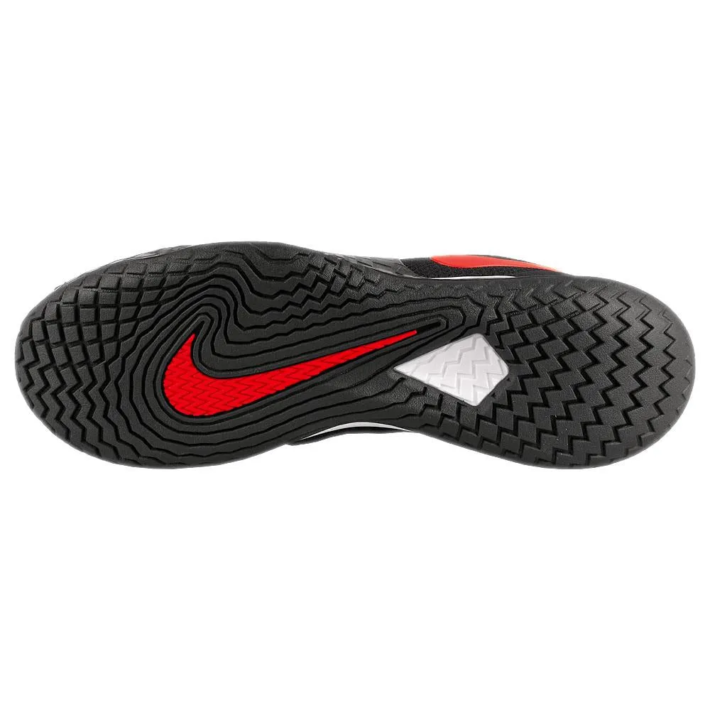 Nike Men's Air Zoom Vapor Cage 4 - Rafa - Black/Siren Red