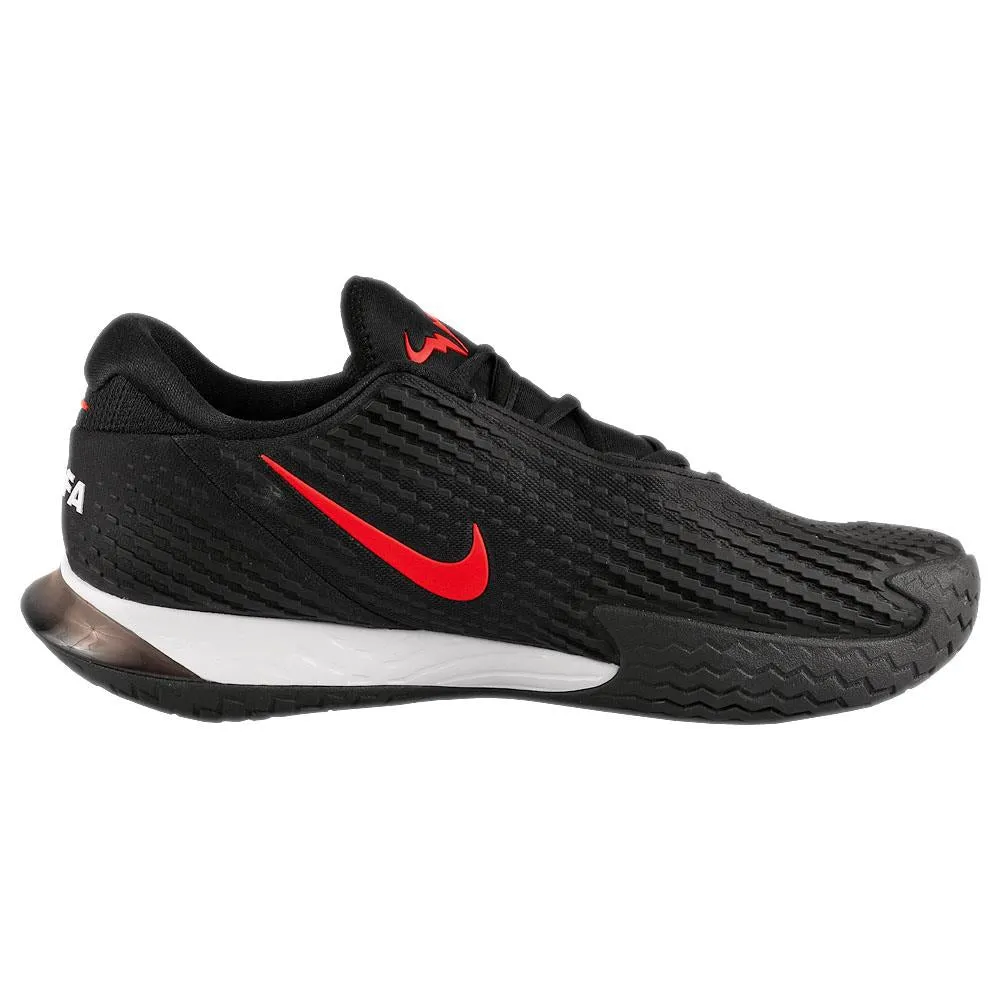 Nike Men's Air Zoom Vapor Cage 4 - Rafa - Black/Siren Red