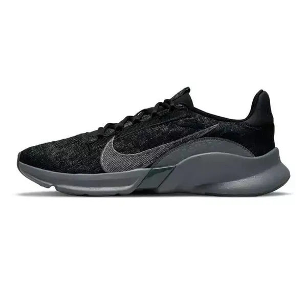 Nike SuperRep Go 3 FlyKnit Running Trainers - Black