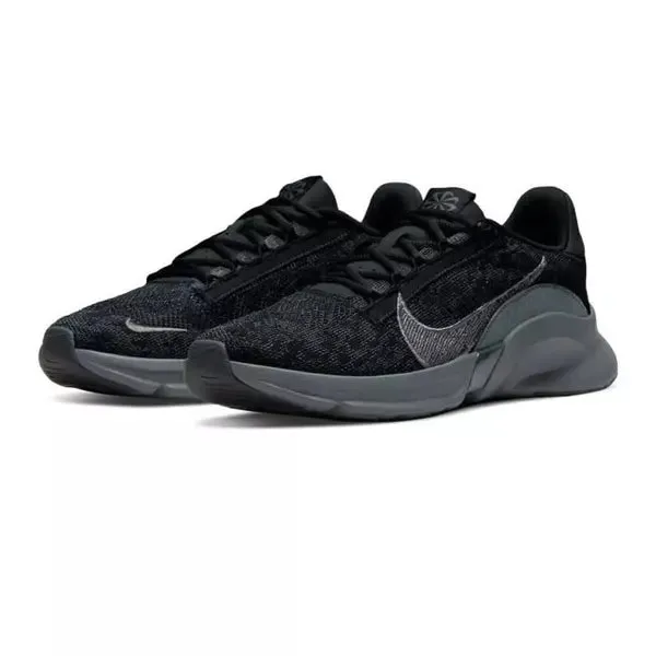 Nike SuperRep Go 3 FlyKnit Running Trainers - Black