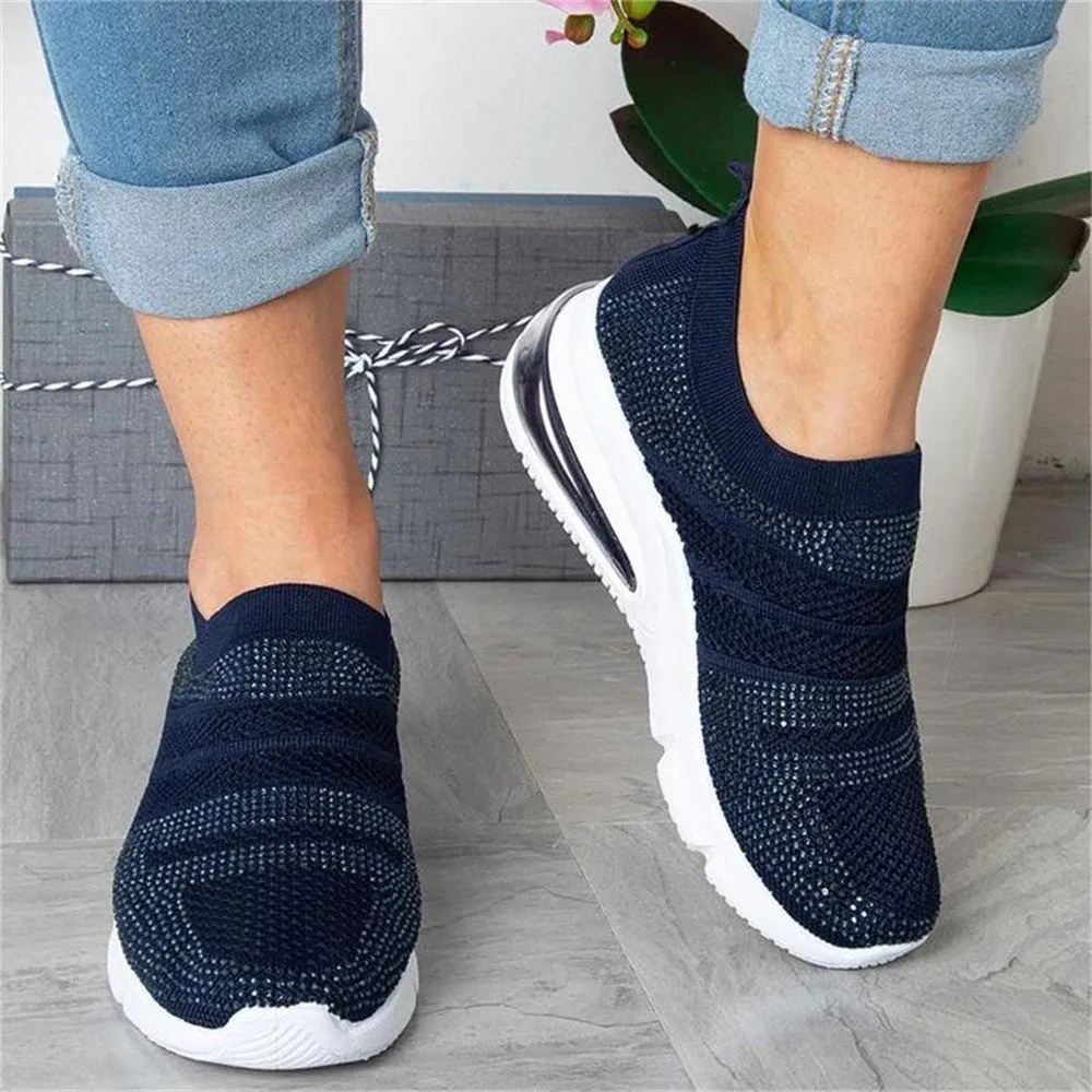 OCW Casual Walking Slip-on Orthopedic Shoes Air Capsule Mesh Sneakers