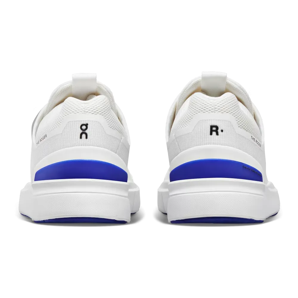 On Running Women's The Roger Spin Shoes - Undyed White / Indigo