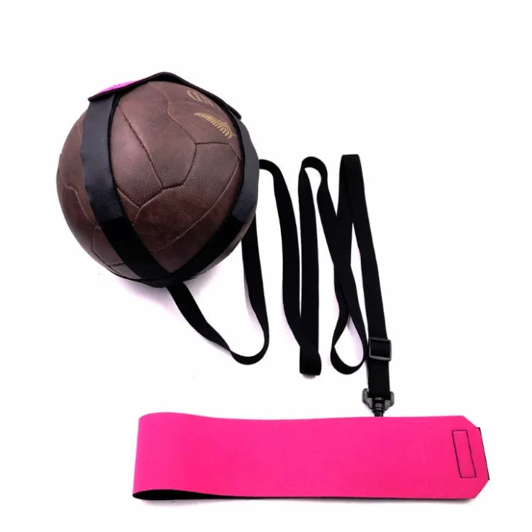 Outdoor Volleyball Training Equipment Rebound Volleyball Bag Volleyball Training Belt(Black)