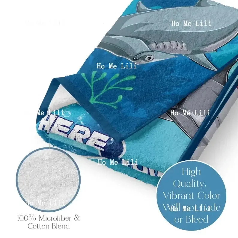 Personalized Kid’s Shark Beach Towel