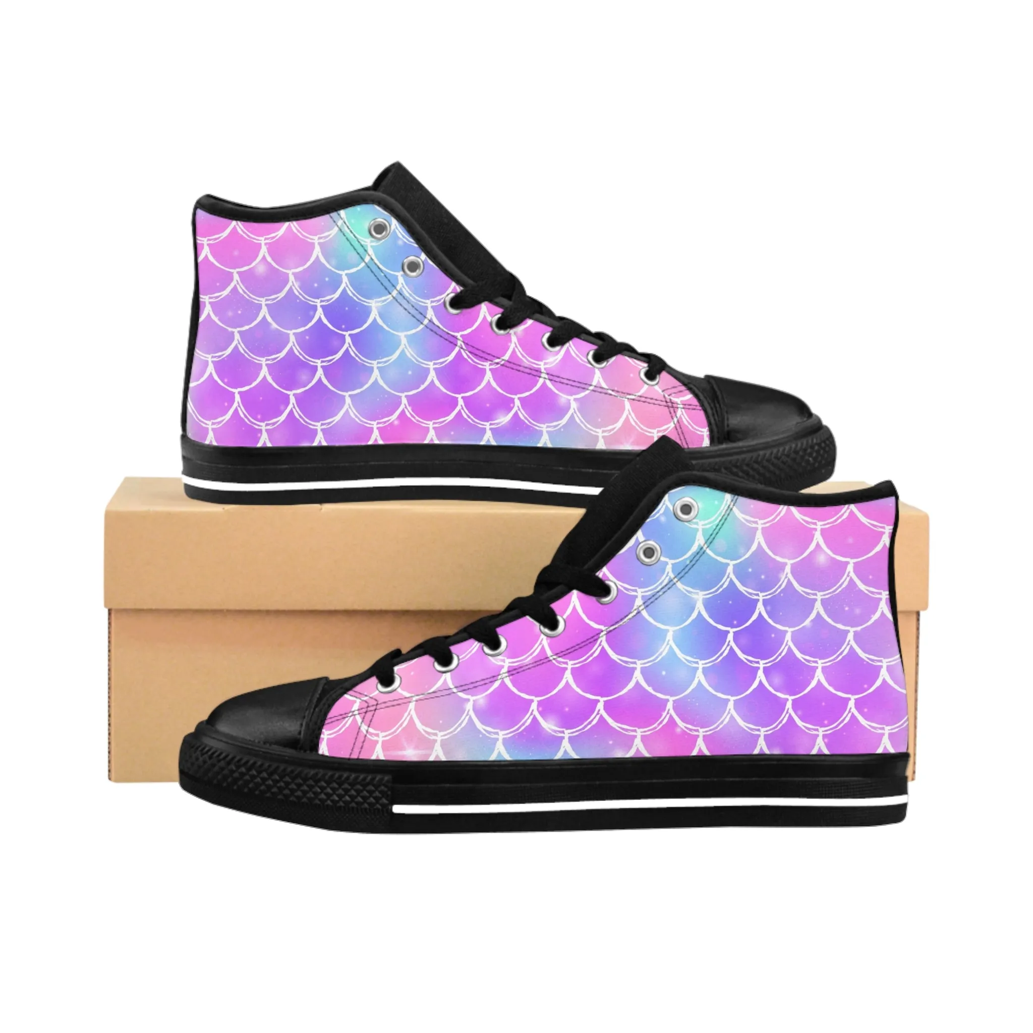 Princess Mermaid Skin Women's Classic Sneakers