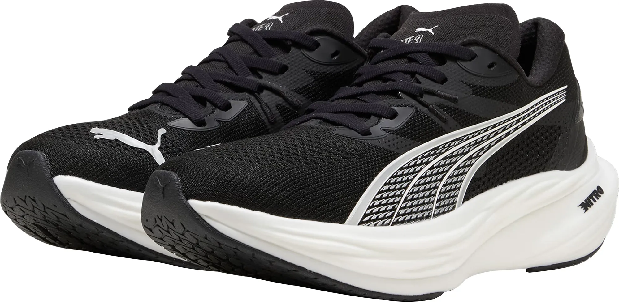 Puma Deviate Nitro 3 Mens Running Shoes - Black