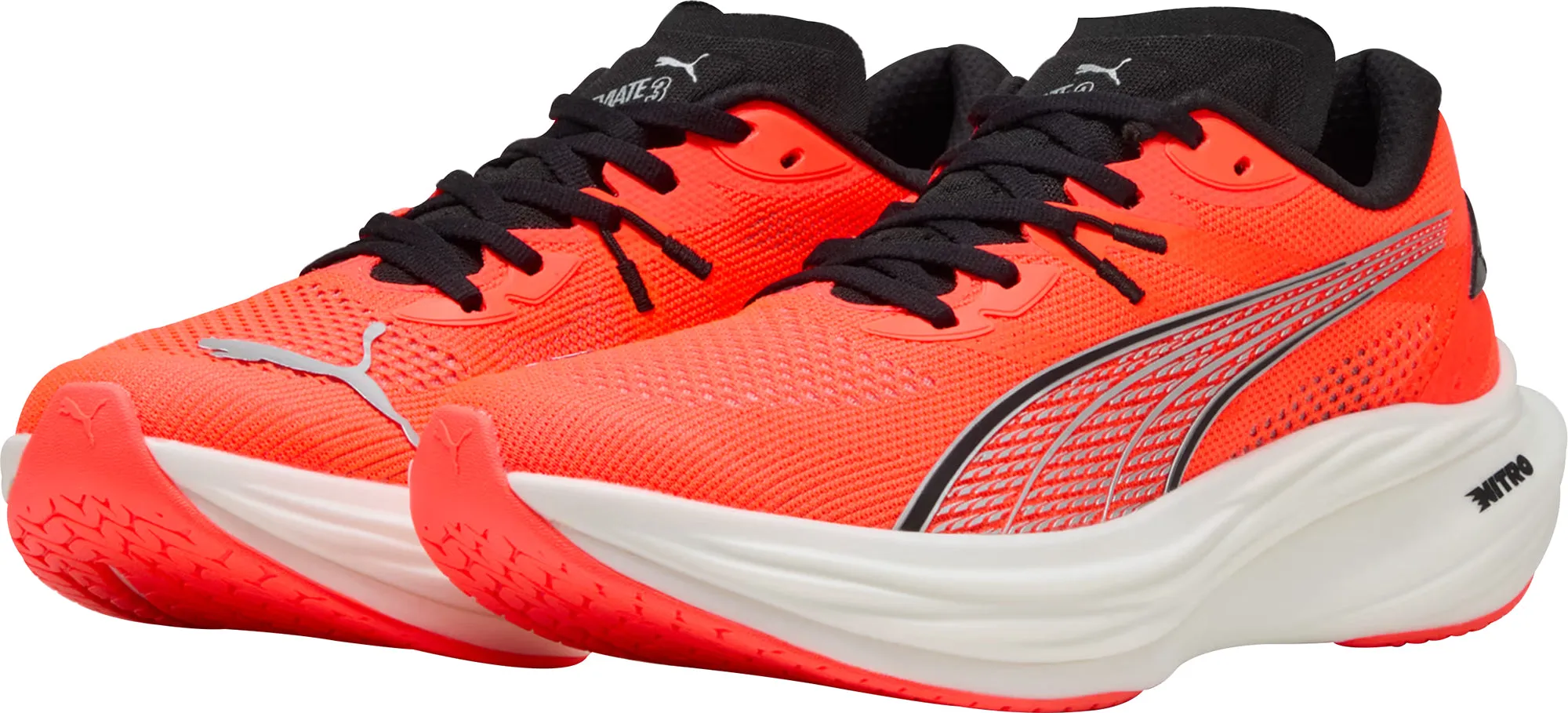 Puma Deviate Nitro 3 Mens Running Shoes - Red