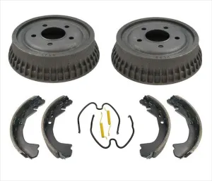 Rear Drums Brake Shoes Spring Kit 4pc for Chevrolet Malibu 1997-2003