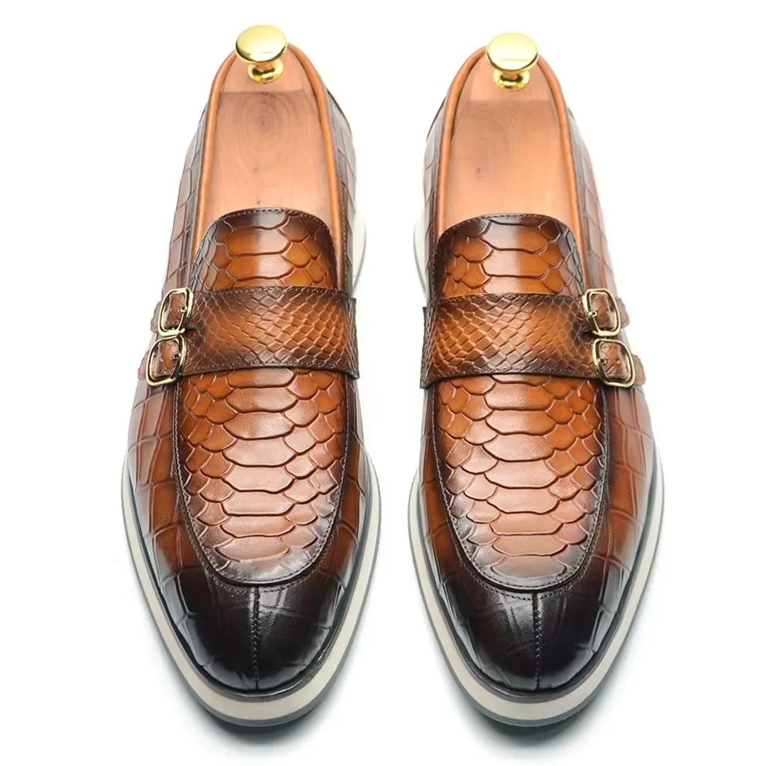 Refined Elegance Slip-On Leather Shoes