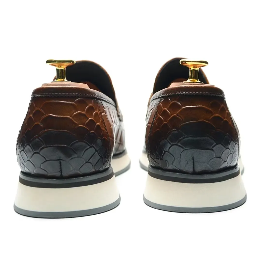 Refined Elegance Slip-On Leather Shoes