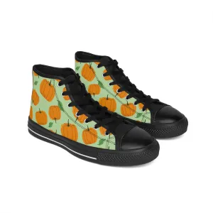 Ripe Pumpkin Vegetables Women's Classic Sneakers