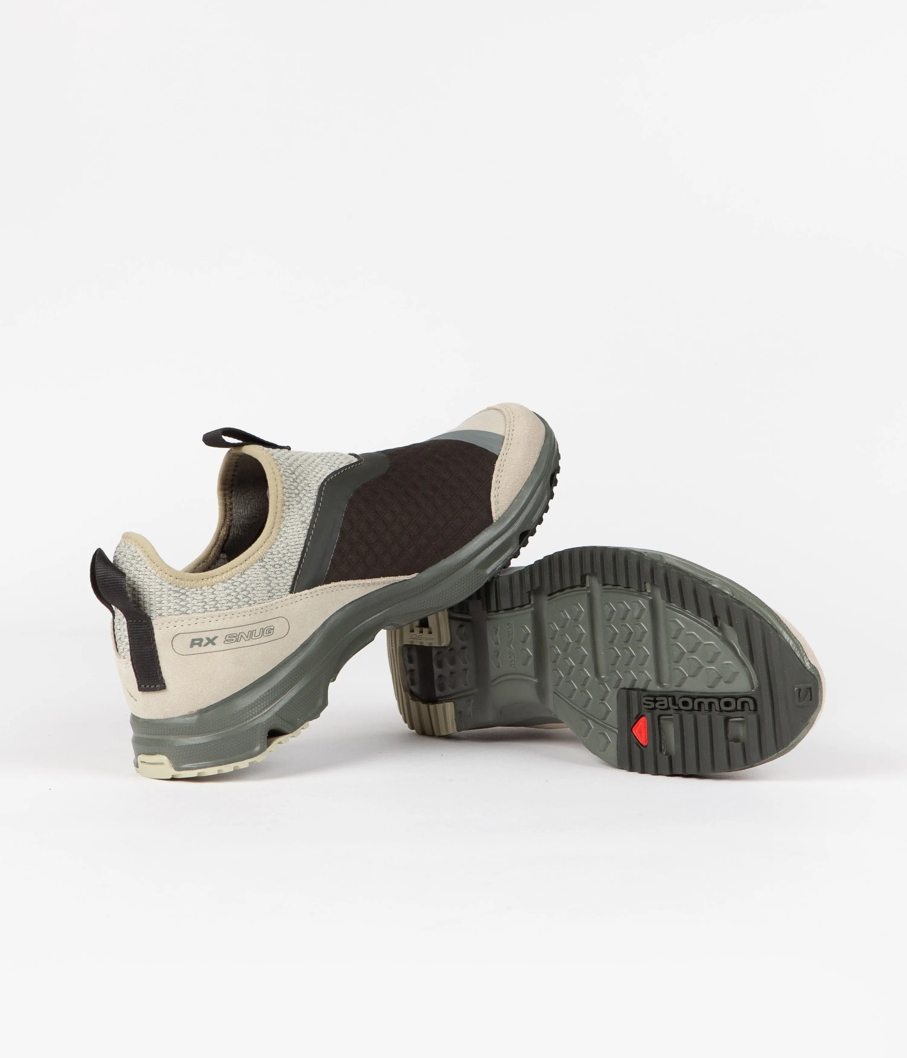 Salomon RX Snug Shoes - Moss Grey / Castor Grey / Peat