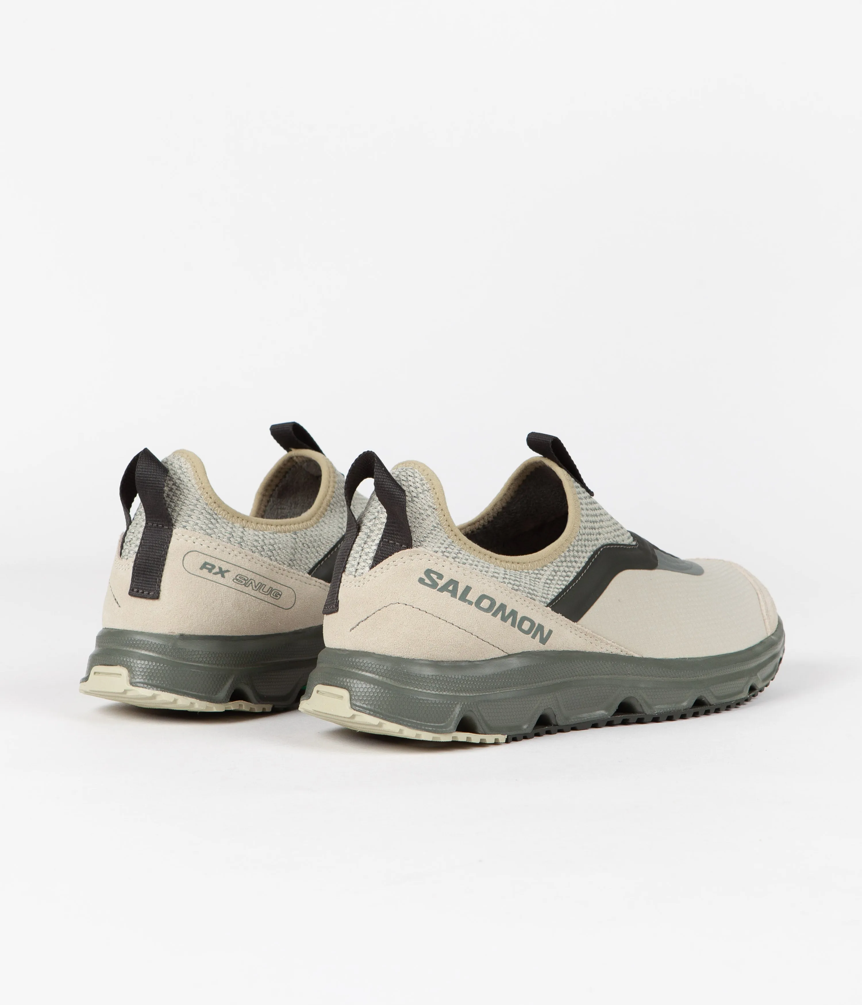 Salomon RX Snug Shoes - Moss Grey / Castor Grey / Peat