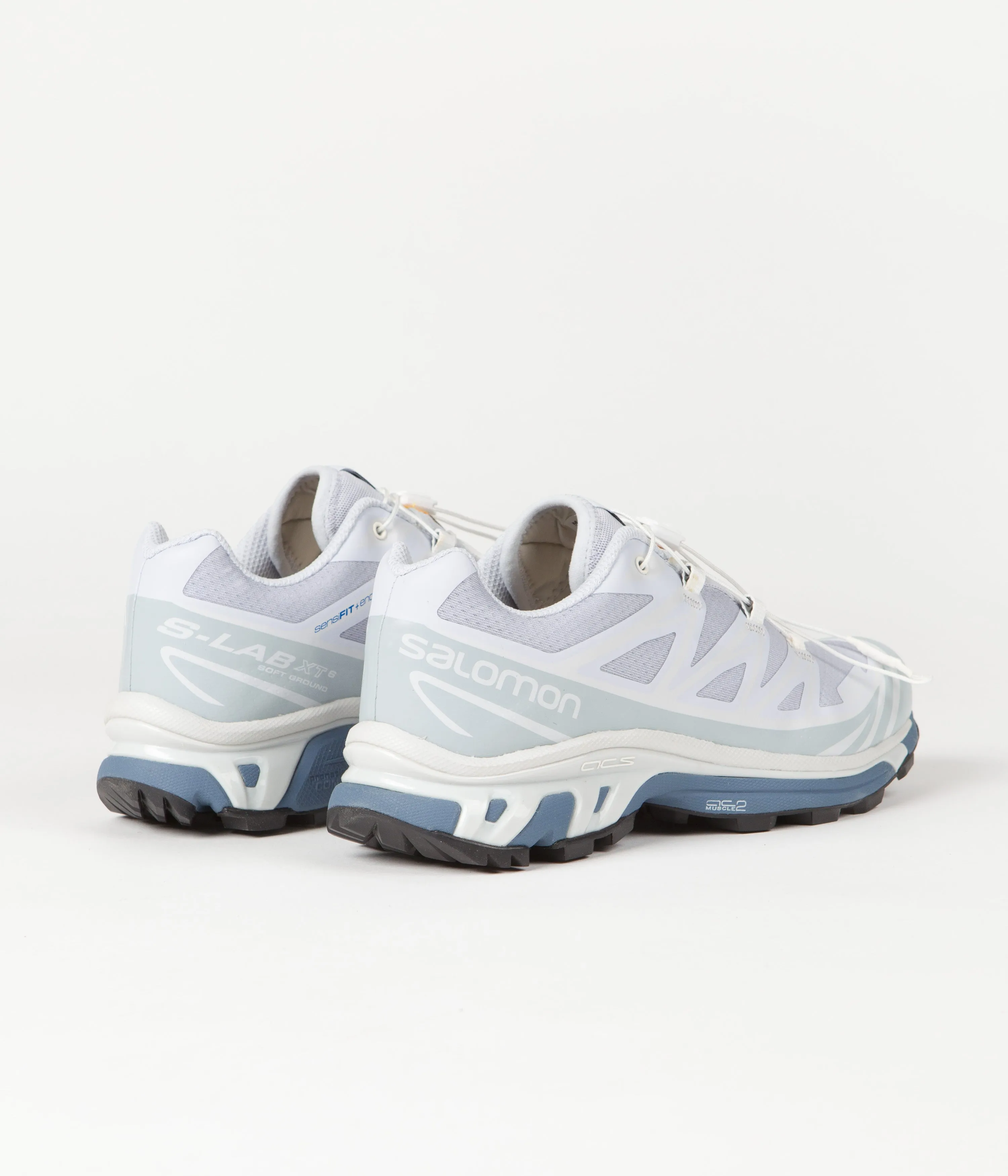 Salomon XT-6 Shoes - Arctic Ice / China Blue / Lunar Rock