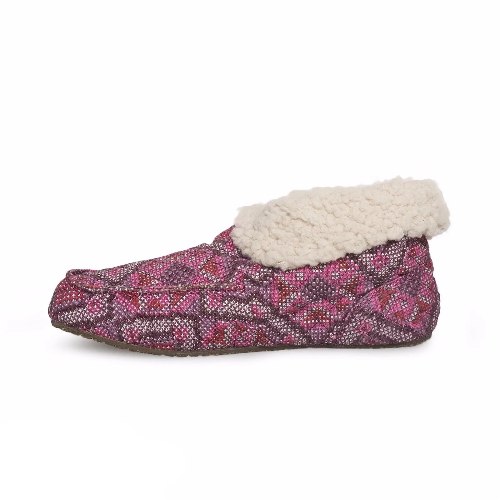 Sanuk Slumbrrr Cross Stitch Hot Pink Shoes