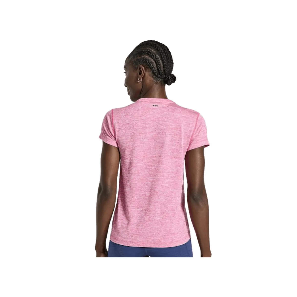 Saucony Women's Stopwatch Pink T-Shirt