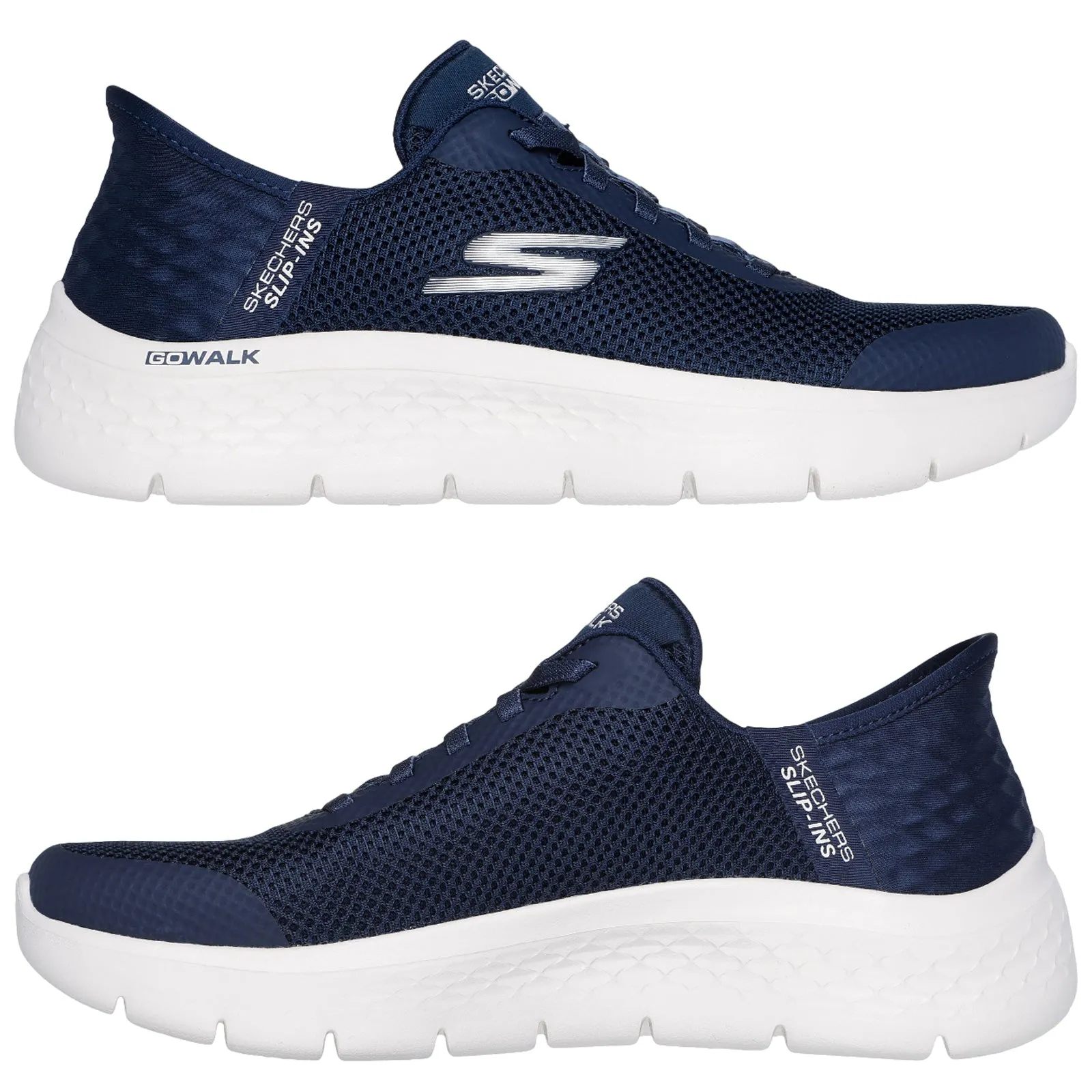 Skechers Ladies GO WALK Flex Grand Entry Slip-Ins Trainers