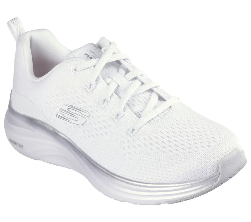 Skechers Womens Trainer Vapor Foam Midnight Glimmer White/Silver