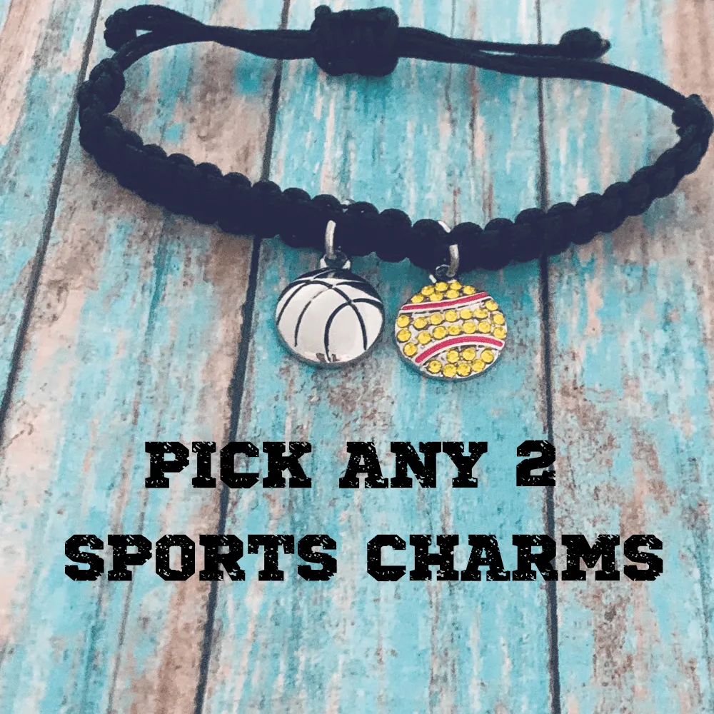 Sports Adjustable Rope Bracelet - Pick Sports