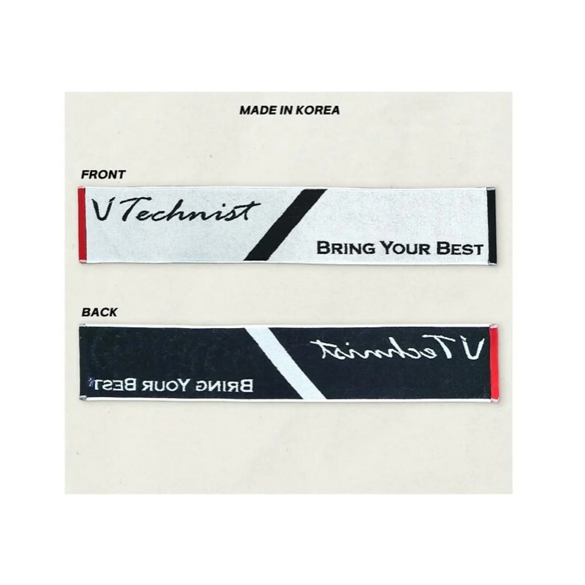 Technist TA-T04 Sports Towel [White/Black]