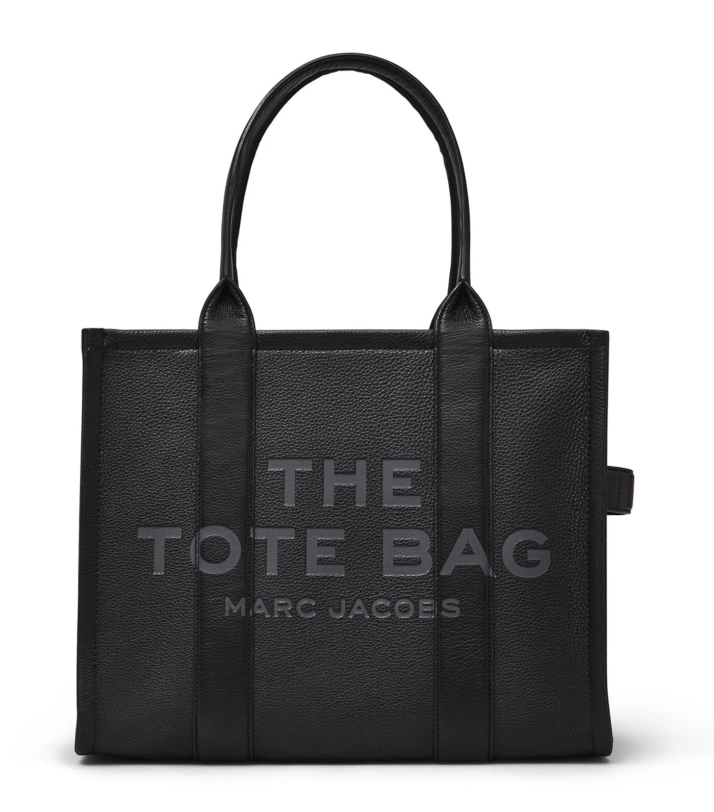 The Leather Large Tote Bag Black