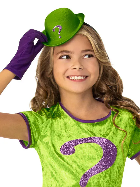 THE RIDDLER DELUXE TUTU COSTUME, CHILD