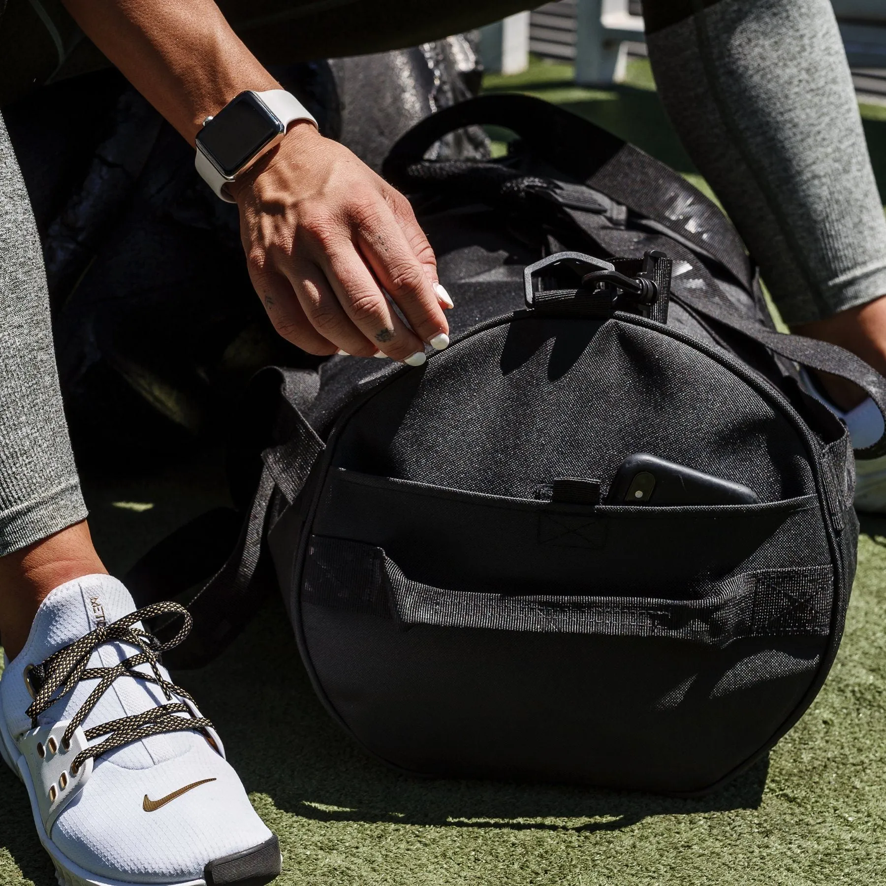 The WOD Life - Everyday Barrel Bag - Black